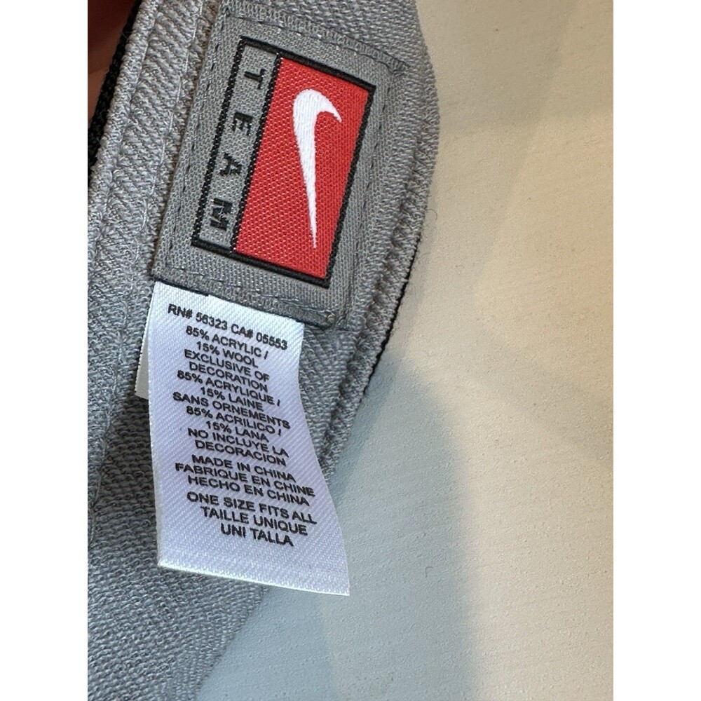 Nike University of Hawaii Rainbow Warriors Visor Vintage Y2K Wool- Adjustable - Picture 7 of 10